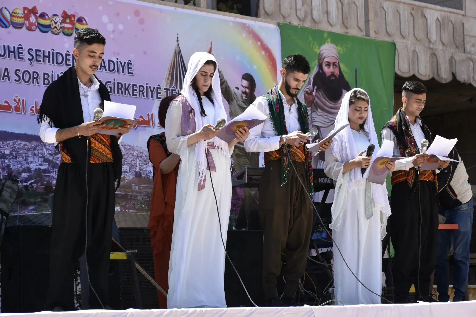 Êzidiyên Bakur û Rojhilatê Sûriyê Cejna Çarşema Sor pîroz kir