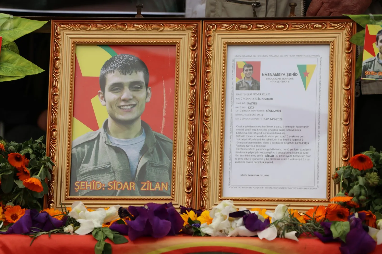Gerîlayê HPG'ê Sîdar Zîlan li Şehbayê hat bibîranîn