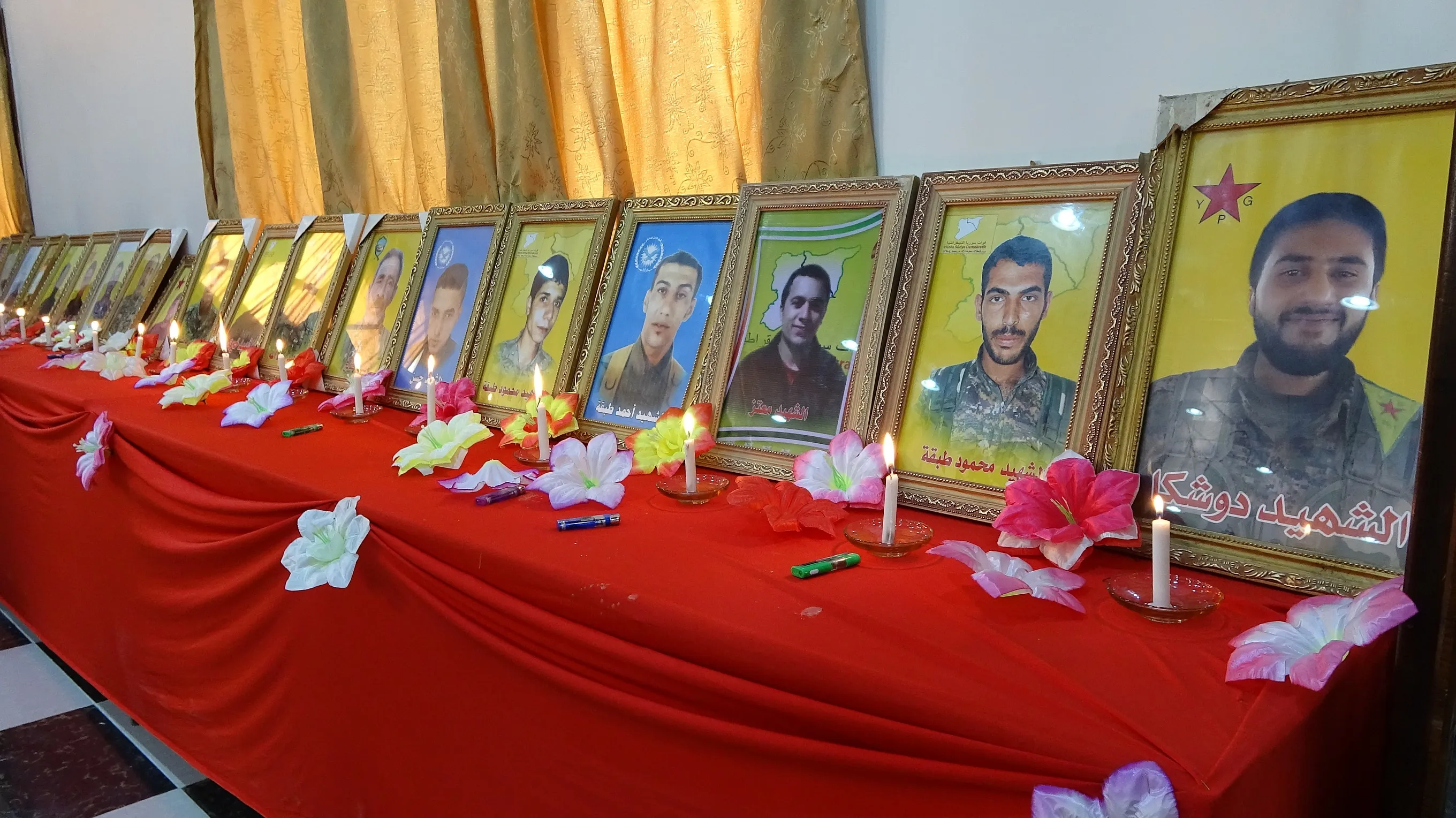 Li Tebqayê şehîdên mehên Adar û Nîsan hati bibîranîn
