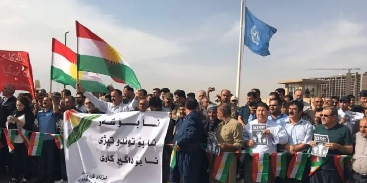 Li Hewlêrê wê li pêş NY’ê êrişên dewleta Tirk werin şermezarkirin