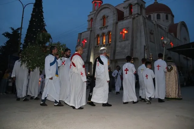Xirstiyanên Dêrikê cejna Paskalayê pîroz kir