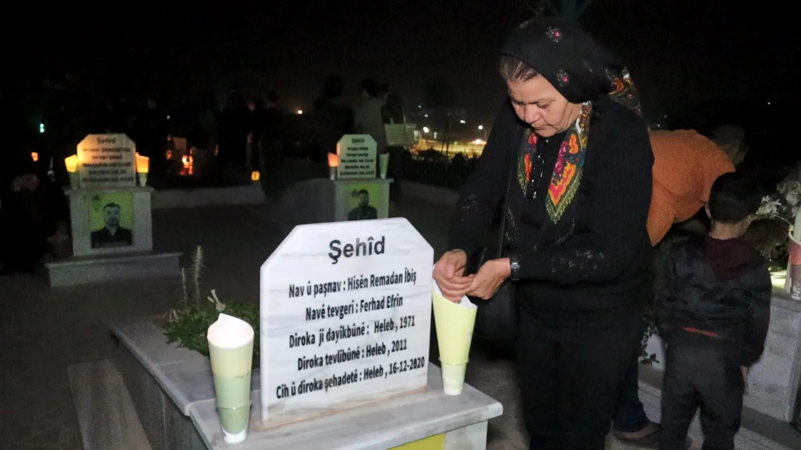 Şêniyên Helebê şehîdên meha Nîsanê bi bîr anîn