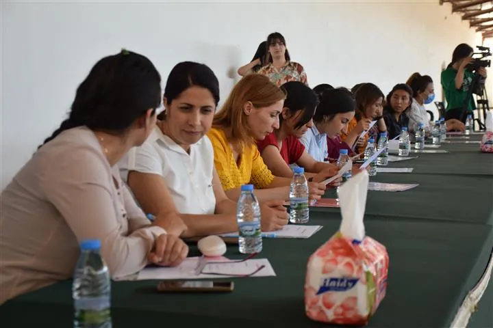Yekitiya Jinên Ciwan komxebatek li Hesekê li dar xist