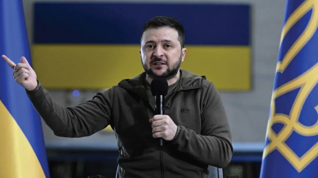 Zenlensky şertê dan û standina bi Moskovê re diyar kir