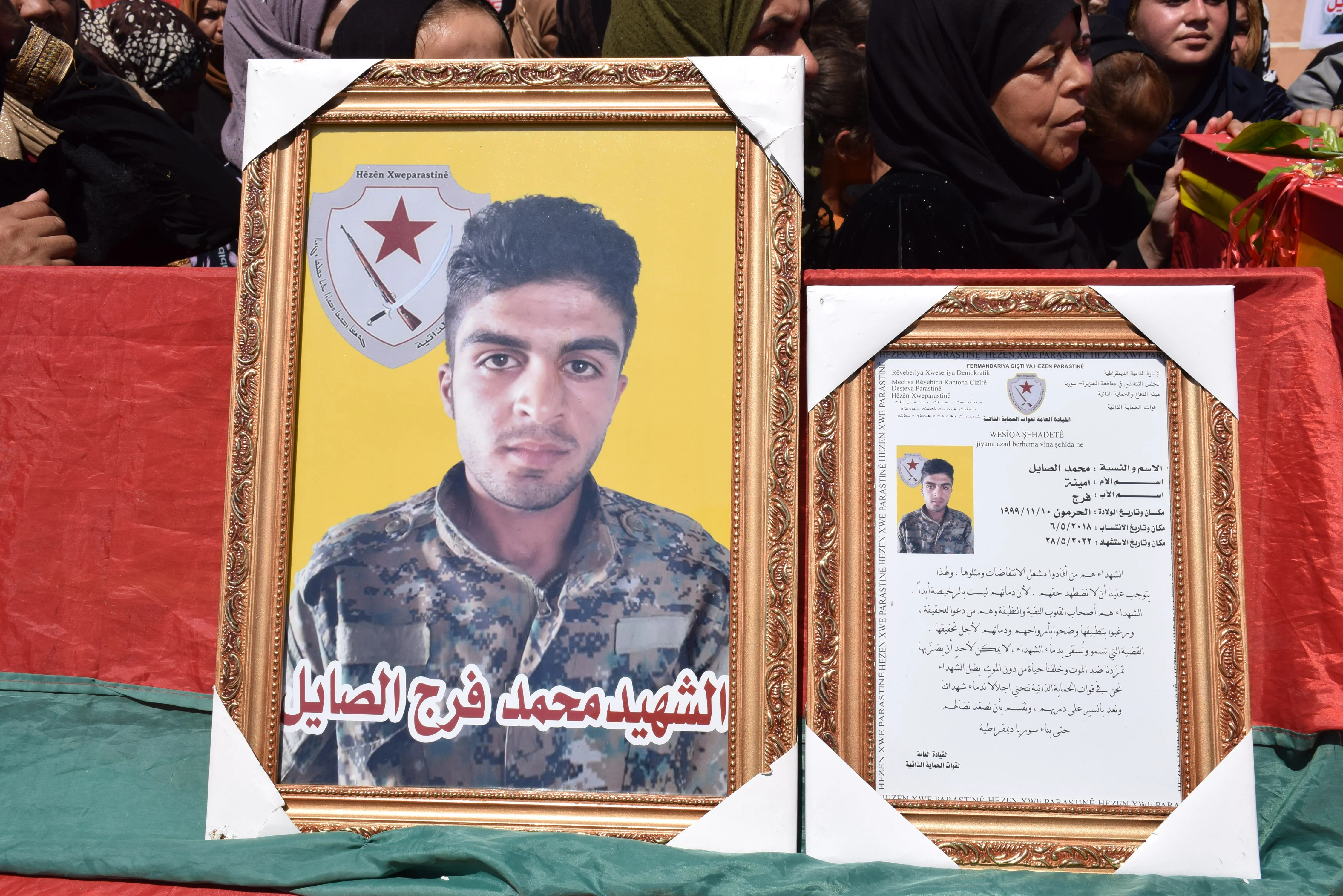 Şêniyên Tirbespiyê şehîd Mihemed El-Sayil oxir kir