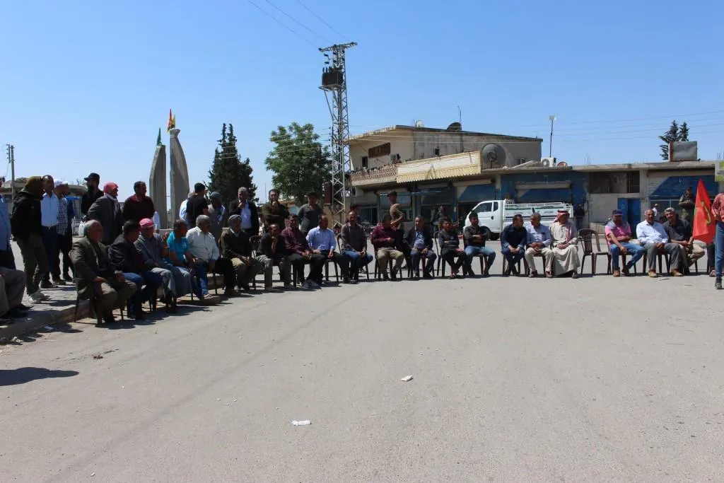 Ji bo piştgiriya gerîla li Kobanê konê çalakiyê hat vedan