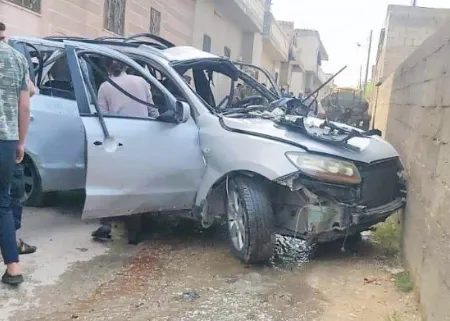 Li Cerablusê mayînek bi erebeya çeteyekî ve teqiya