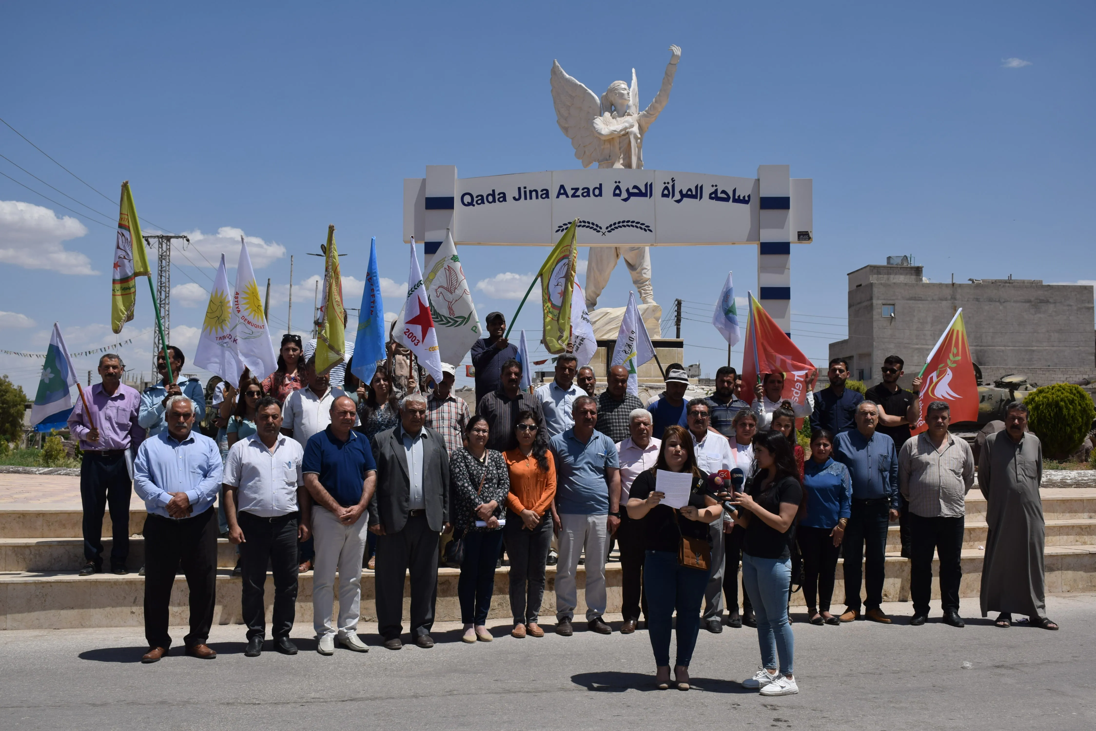 Partiyên MSD'ê: Herêma 'Ewle" tê wateya vejandina DAIŞ'ê û qutkirina Sûriyê