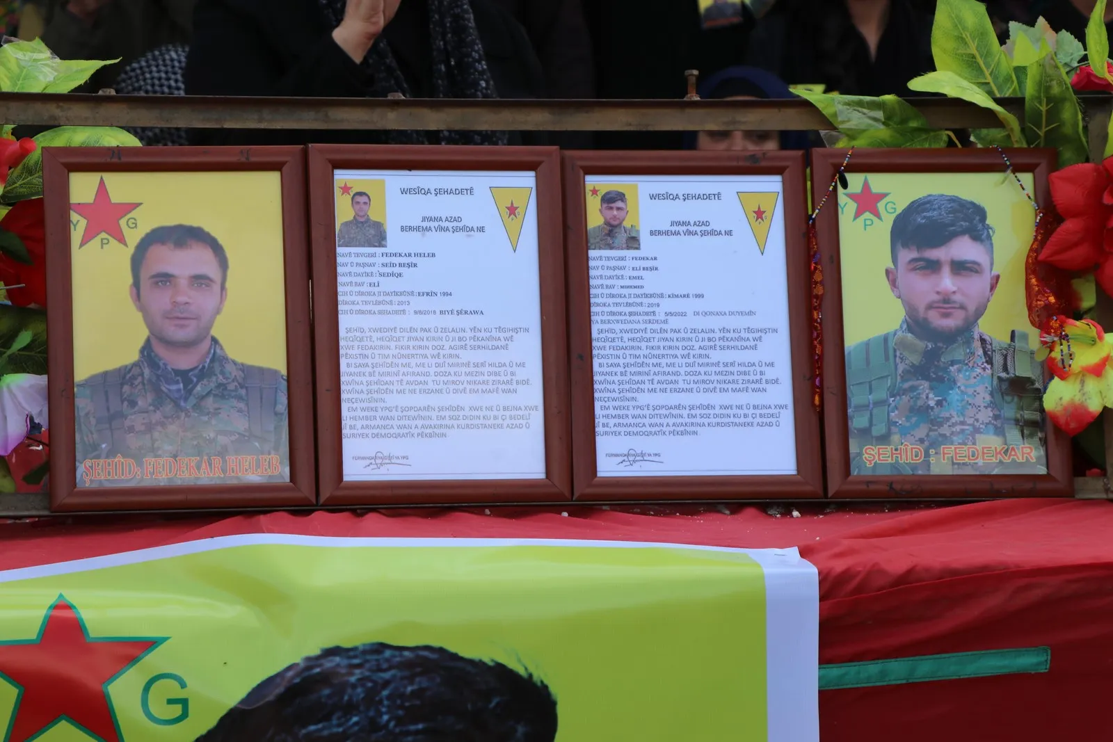 Şehîdê HRE'yê Fedekar bi merasîmeke girseyî hate oxirkirin