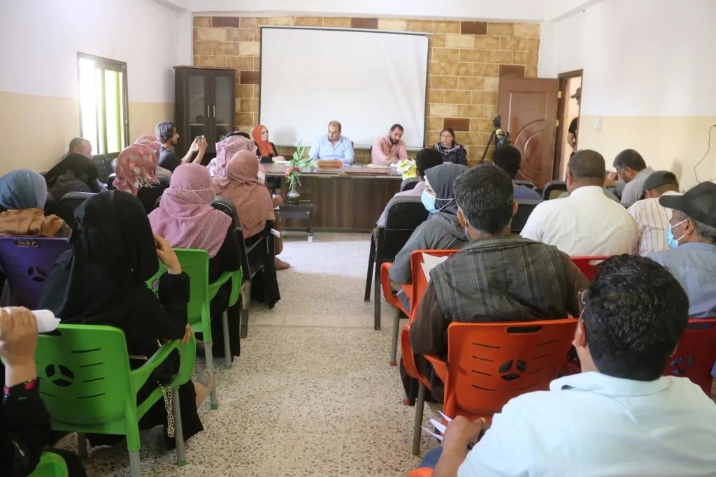 ​​​​​​​Komîteya Sazkirina Peymana Civakî bi şêniyên Hecînê re civiya