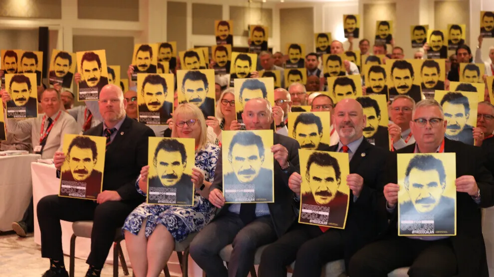 ​​​​​​​ASLEF`ê ji bo azadiya rêber Ocalan bang kir