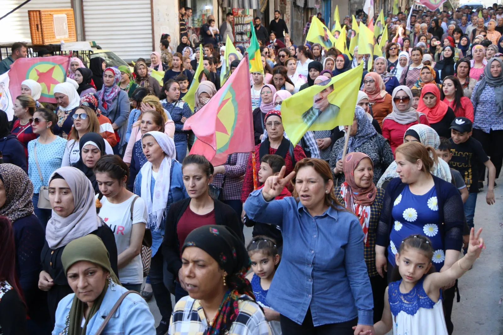 ​​​​​​​Li Şêxmeqsûd berxwedana gerîla hat silavkirin û şehîd Mizgîn hat bibîranîn