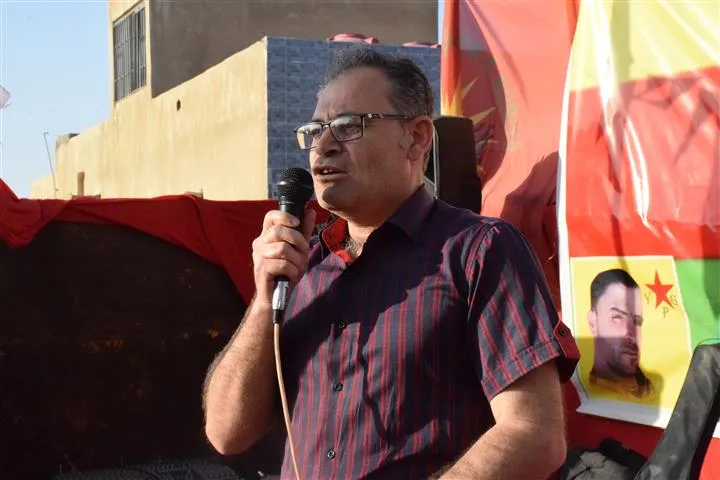 Li Hesekê meşa ji bo piştgiriya berxwedana gerîla