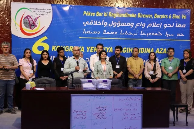 Kongreya YRA'yê bi hilbijartina hevserok û meclisa giştî bi dawî bû