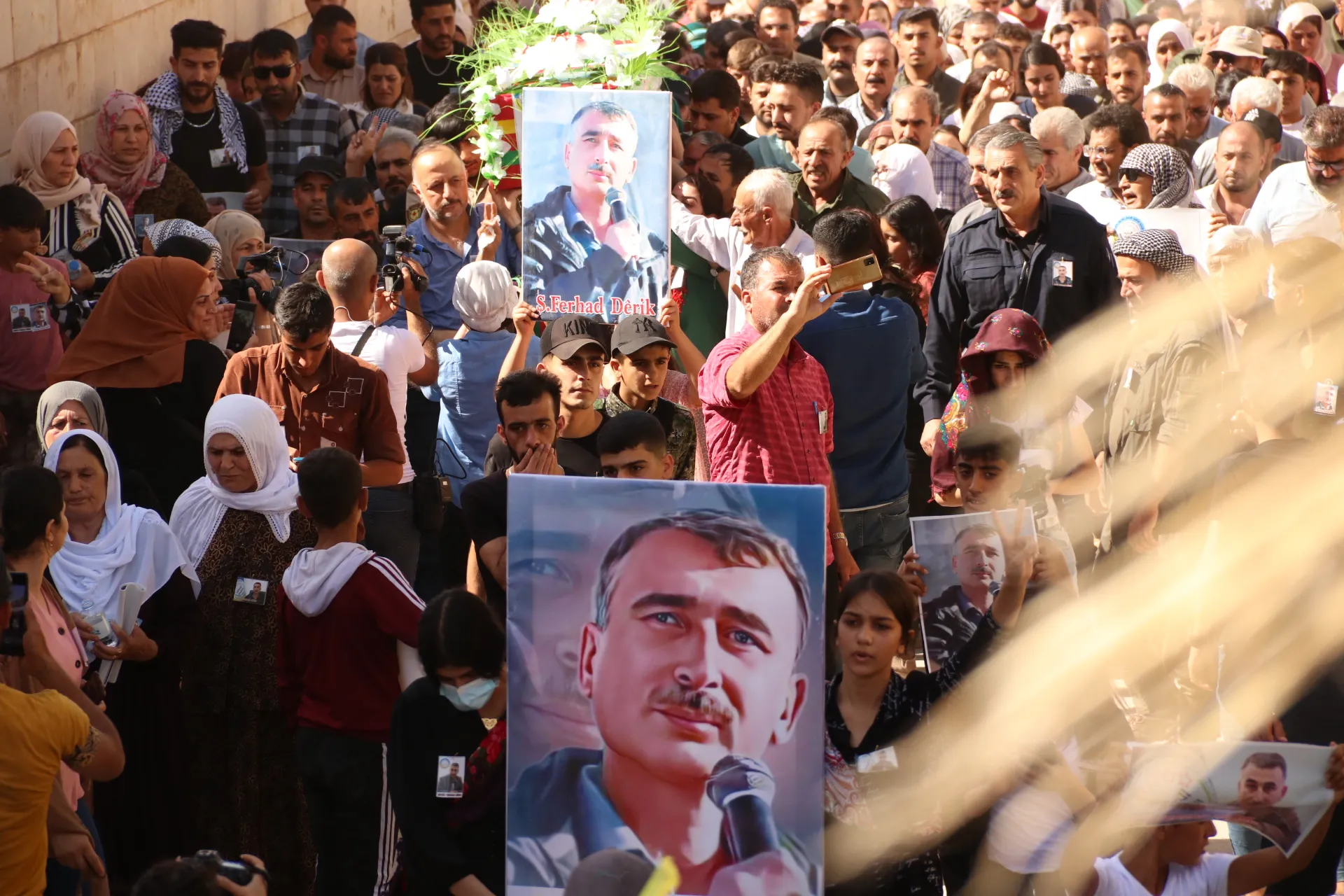 Bi wêne: Merasima oxirkirina şehîd Ferhad Şiblî