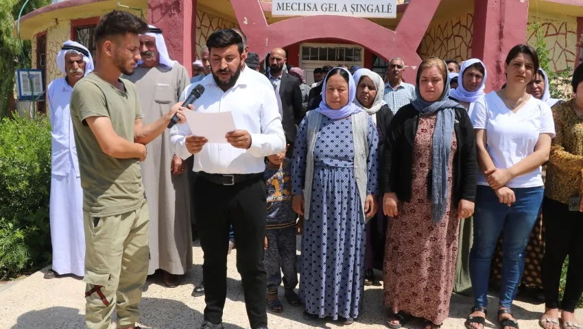 Meclisa Şengalê: Li dijî êrişan divê berxwedana me bibe yek