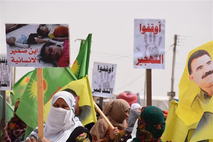Koçberên Serêkaniyê banga bilindkirina berxwedanê li dijî dagirkeriyê kir