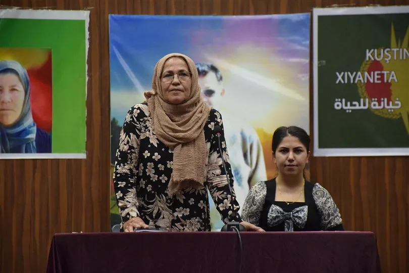 Şêniyên herêma Cizîrê şehîdên Komkujiya Helincê bi bîr anîn