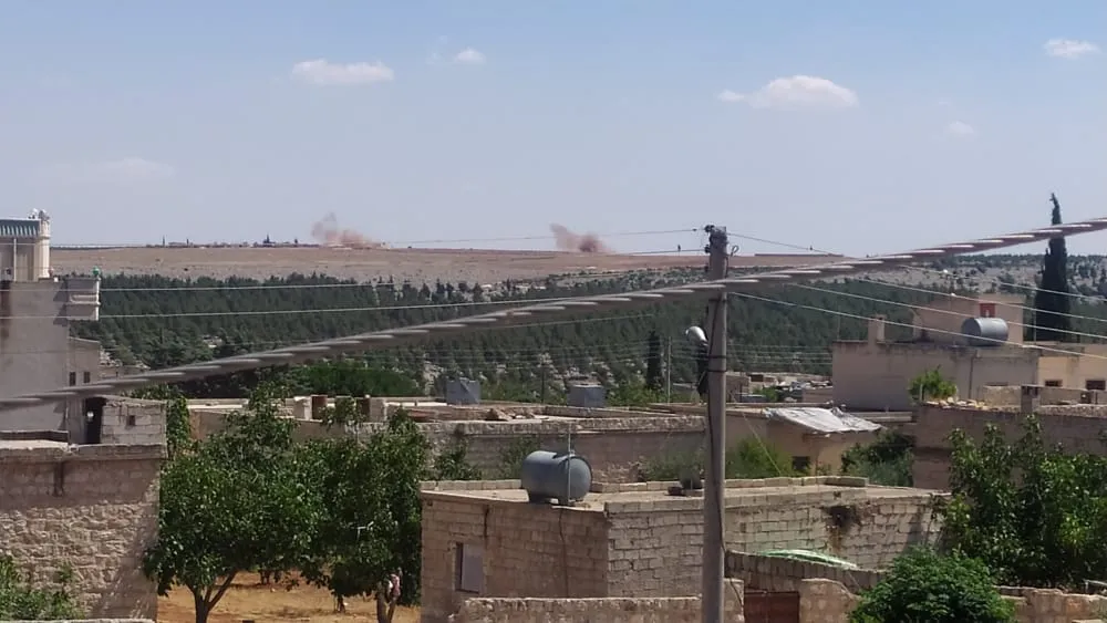 Dagirkeran gundên Efrîn û Şehbayê dane ber topan