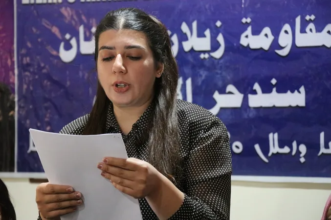 ​​​​​​​Şêniyên kantona Qamişlo şehîd Zîlan bi bîr anî