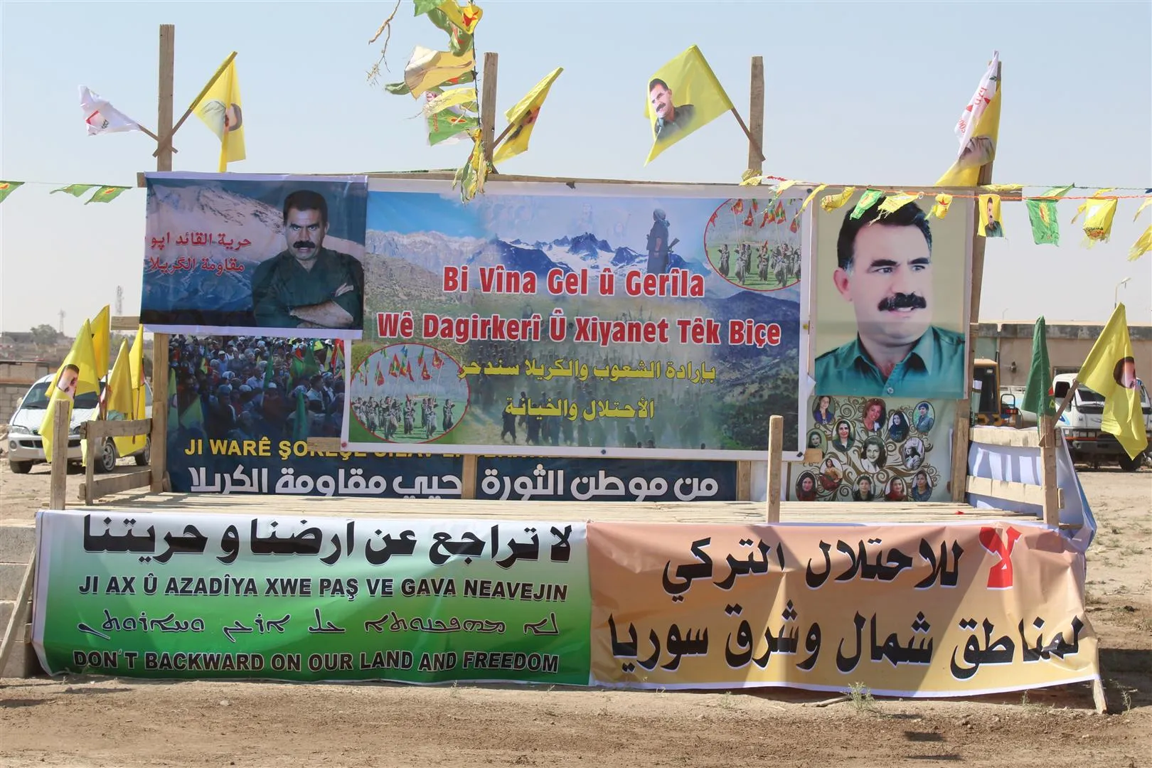 Şêniyên Holê berxwedana gerîla silav kir