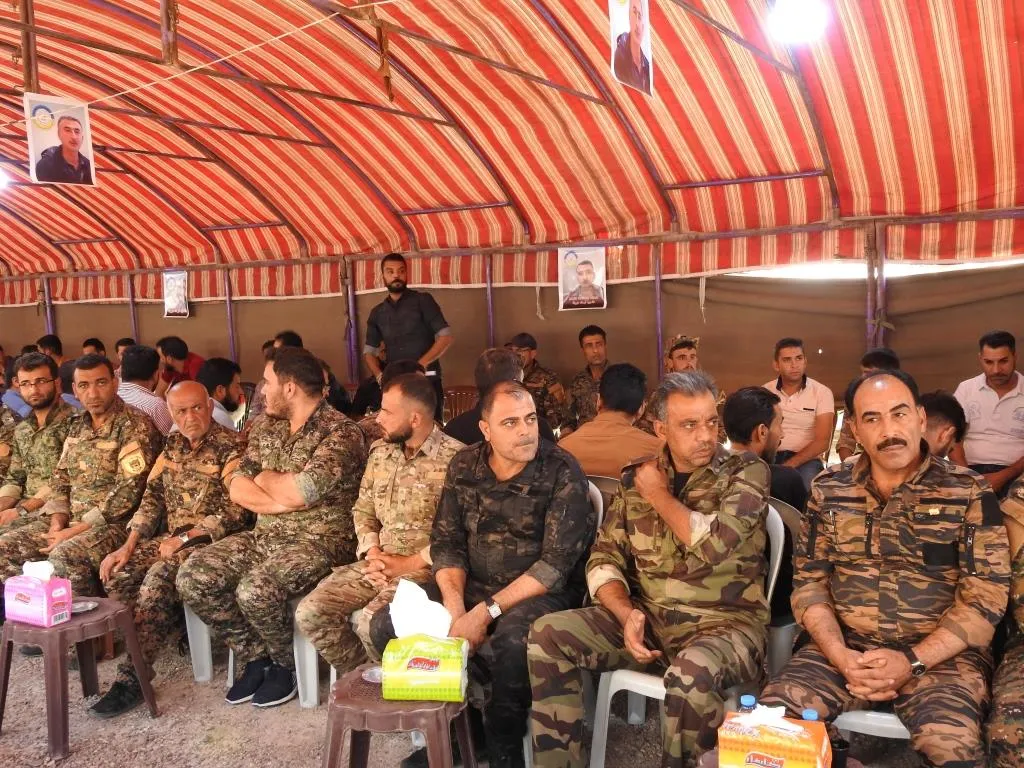 Li Reqayê ji bo şehîd Ferhad Şiblî û hevalên wî konê sersaxiyê hat vedan