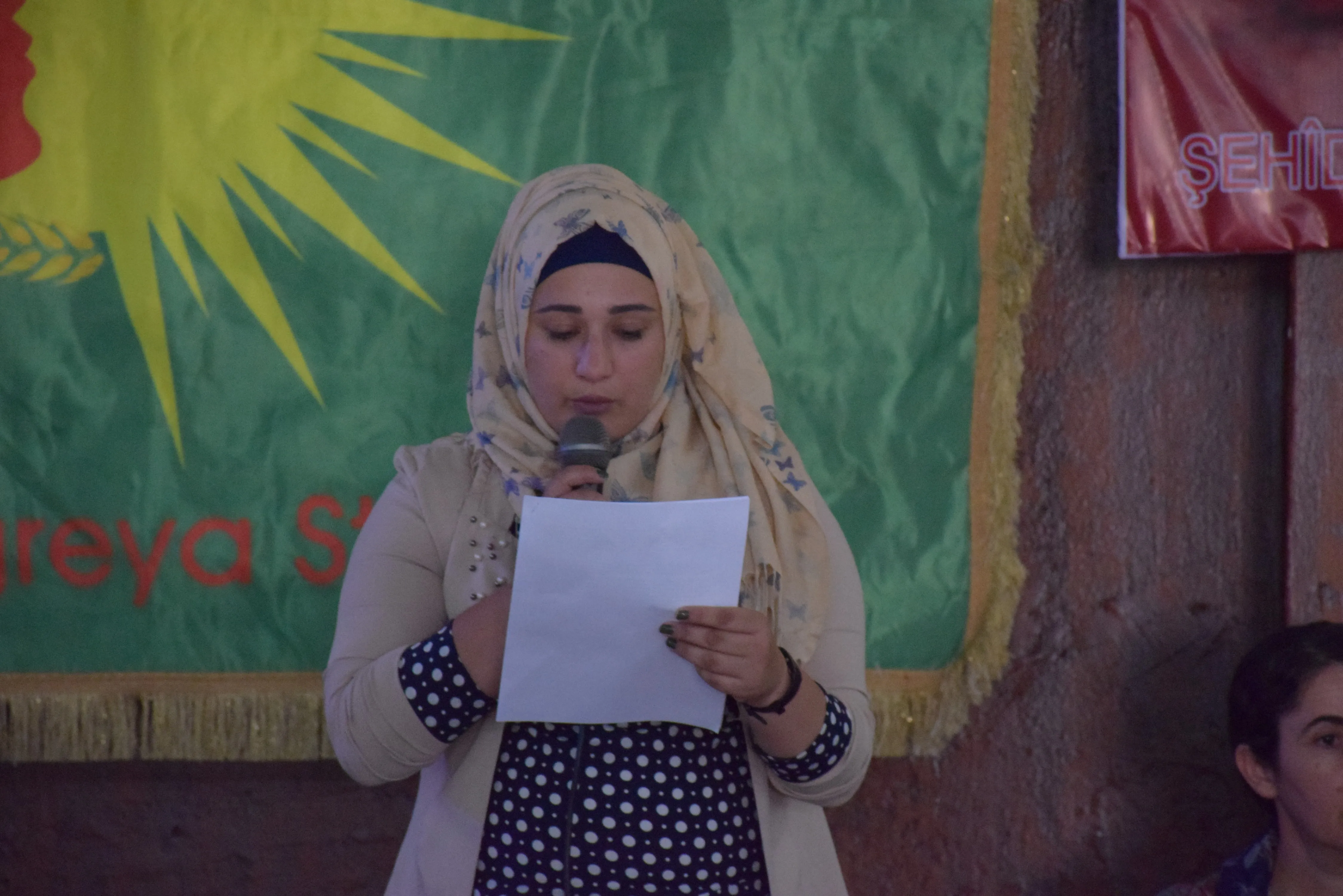 Şêniyên Til Birak û Tirbespiyê şehîd Sema Yuce bi bîr anî