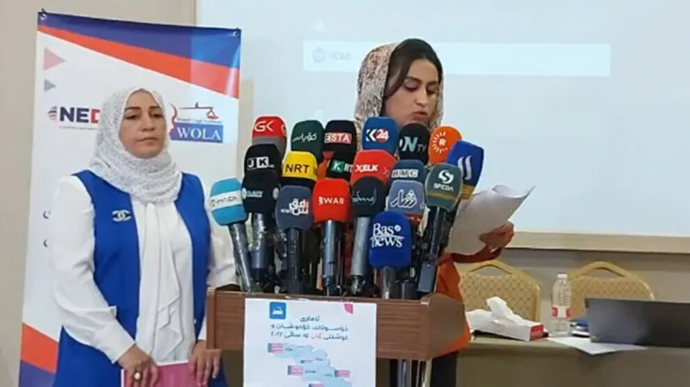 Li Başûrê Kurdistanê kuştina jinan zêde bûye