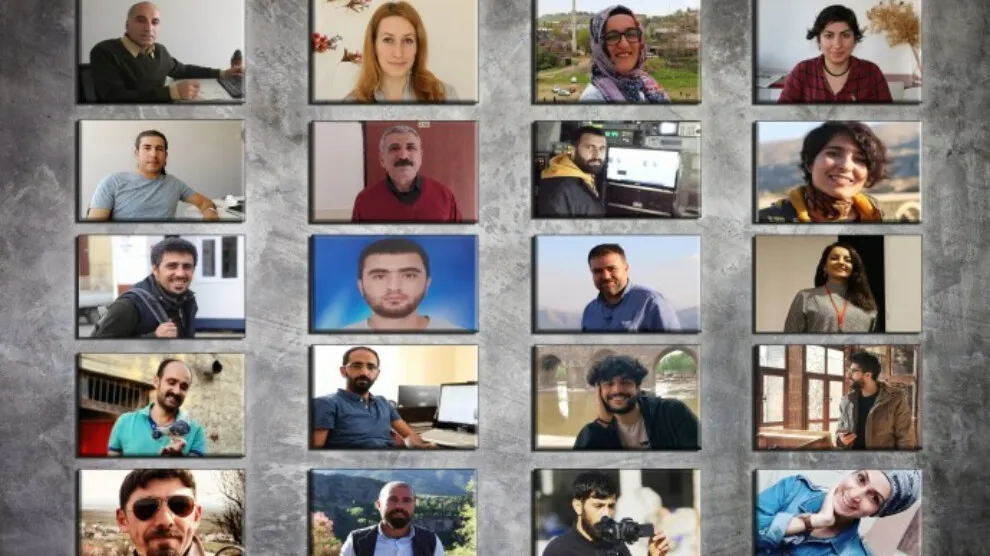 ​​​​​​​Hejmara rojnamevanên hatin destgîrkirin derket 21’an