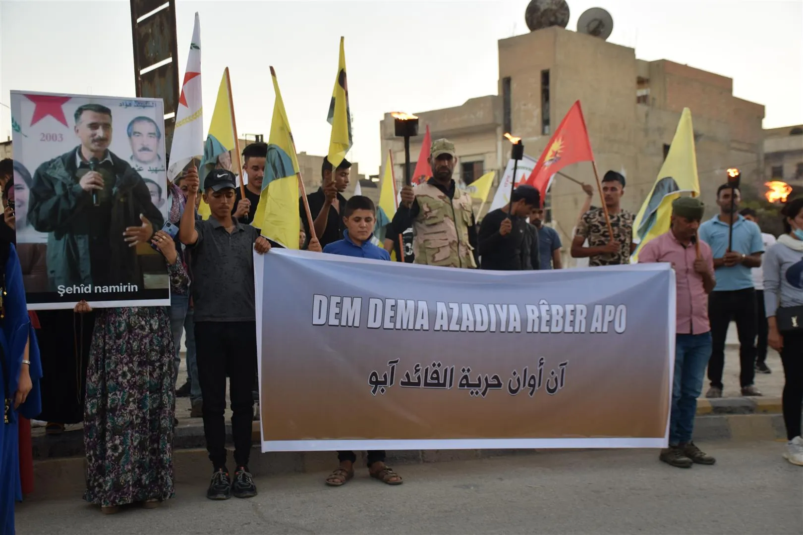 Ciwanên PYD`ê: Heta pêkanîna azadiya fîzîkî ya rêber Ocalan dê çalakiyên me dewam bikin