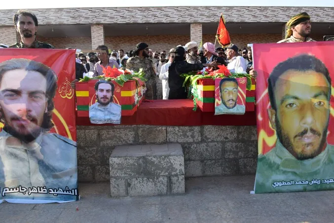 Şehîdên Senadîdê bi merasîmekî girseyî hatin oxirkirin