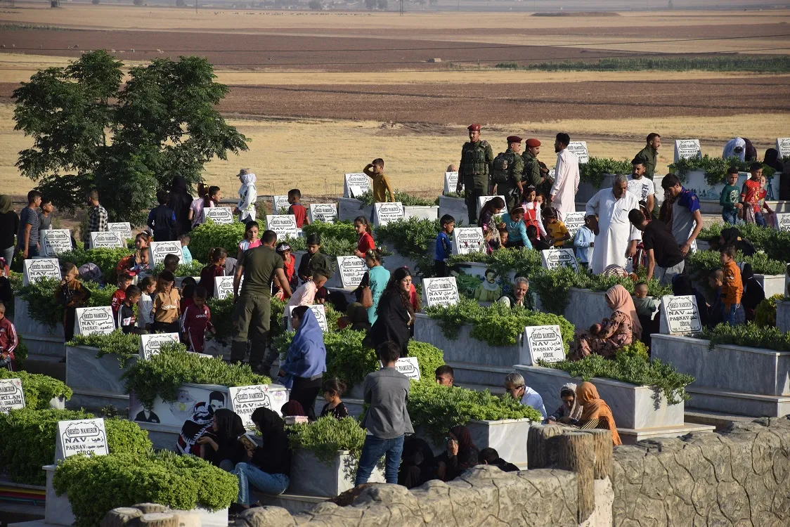 Şêniyên Bakur û Rojhilatê Sûriyê cejna xwe bi zarokên xwe yên şehîd re dest pê kirin