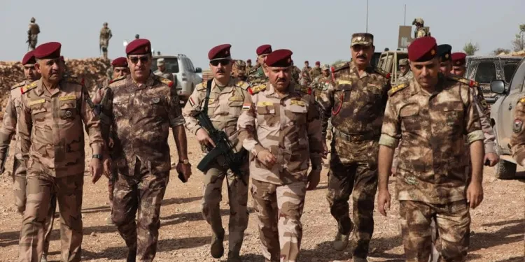 ​​​​​​​Heyeta leşkerî ya Iraqê çû Zaxoyê