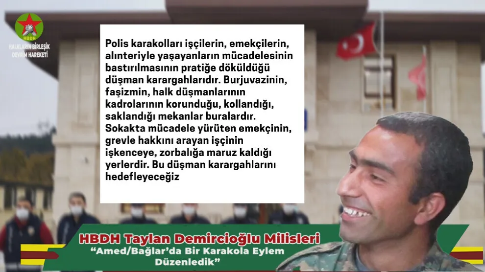 HBDH’ê li Amedê li qereqola polîsan da