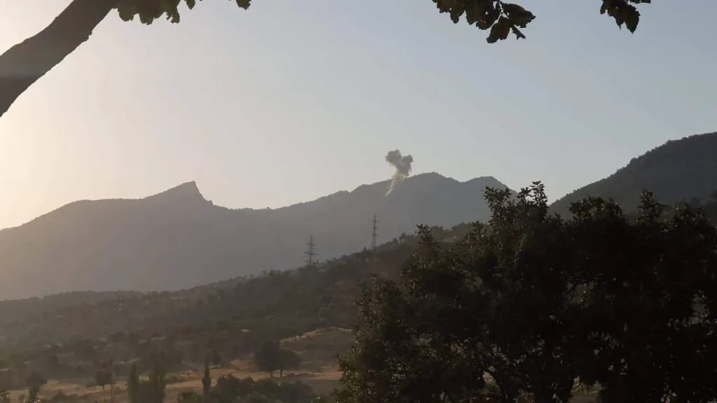 Balafirên Tirkiyê Sêgirê bombebaran kir