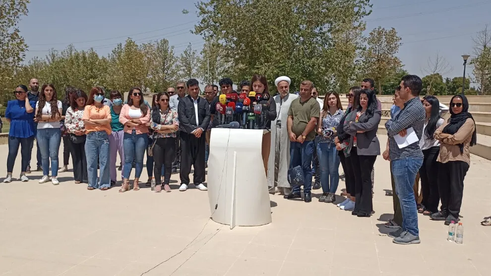 Rojnamevanên ji Başûr: Ji ber ku em gendelî û dagirkeriyê teşhîr dikin zextê li me dikin