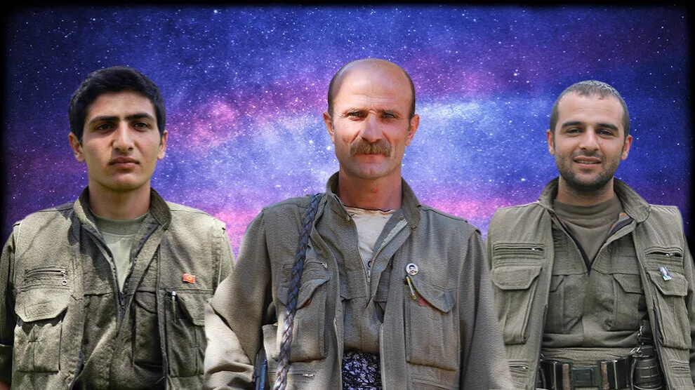 ​​​​​​​Nasnameyên 3 gerîlayên şehîd hat eşkerekirin