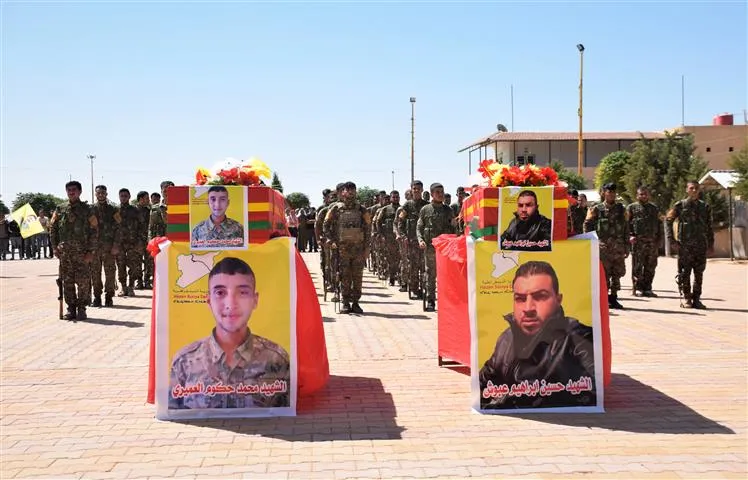 Şêniyên Hesekê 2 şehîdên xwe oxir kirin