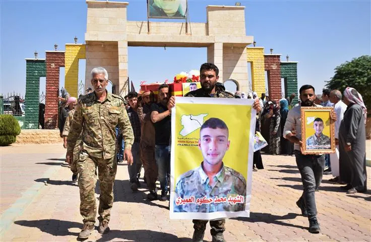 Şêniyên Hesekê 2 şehîdên xwe oxir kirin