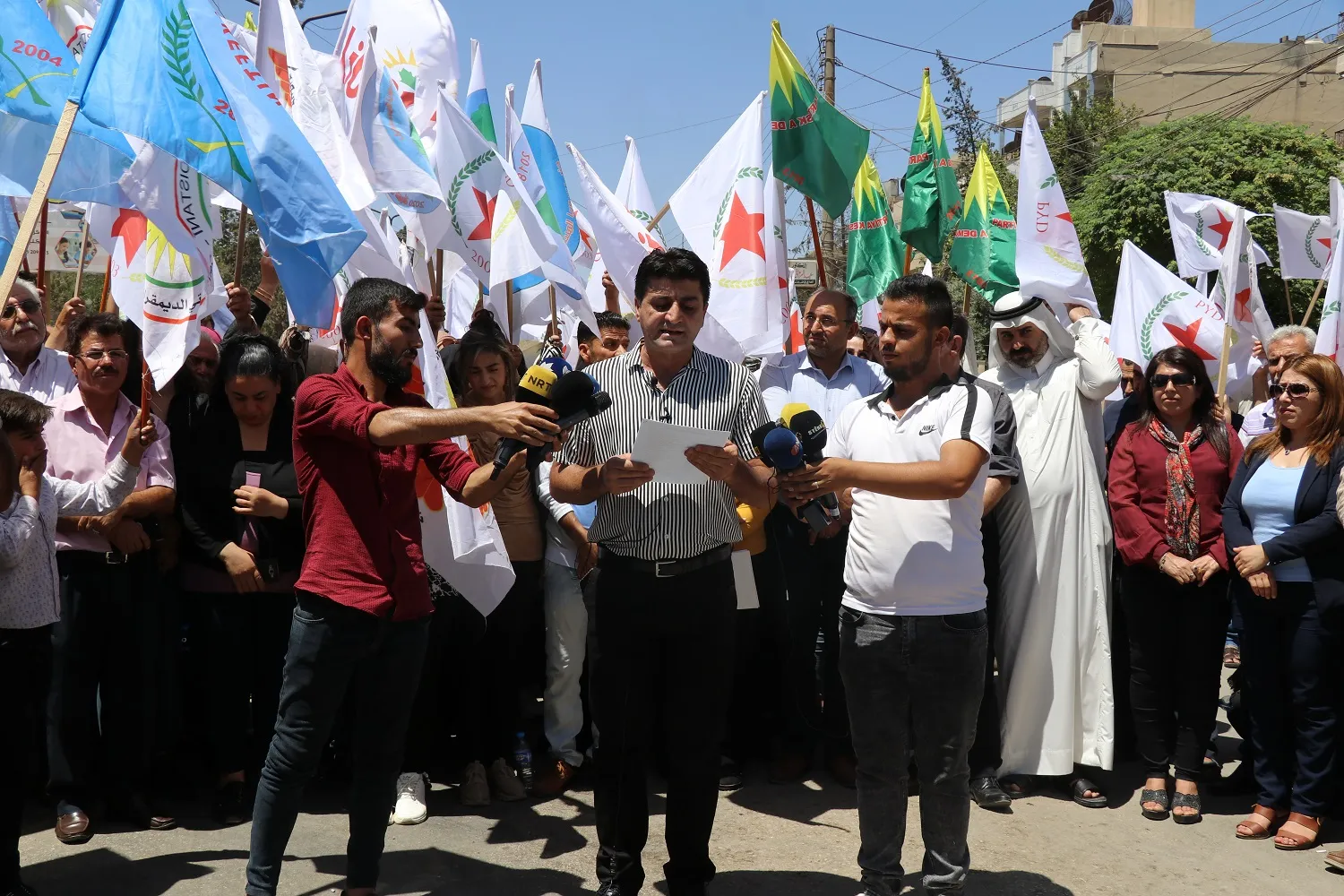 Partî û hêzên siyasî ji bo girtina qada hewayî ya herêmê nameyek radestî NY`yê kir