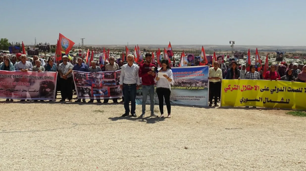 Rêvberiya Xweser a herêma Efrînê bang li gel kir ku li hemberî êrişan amade bin