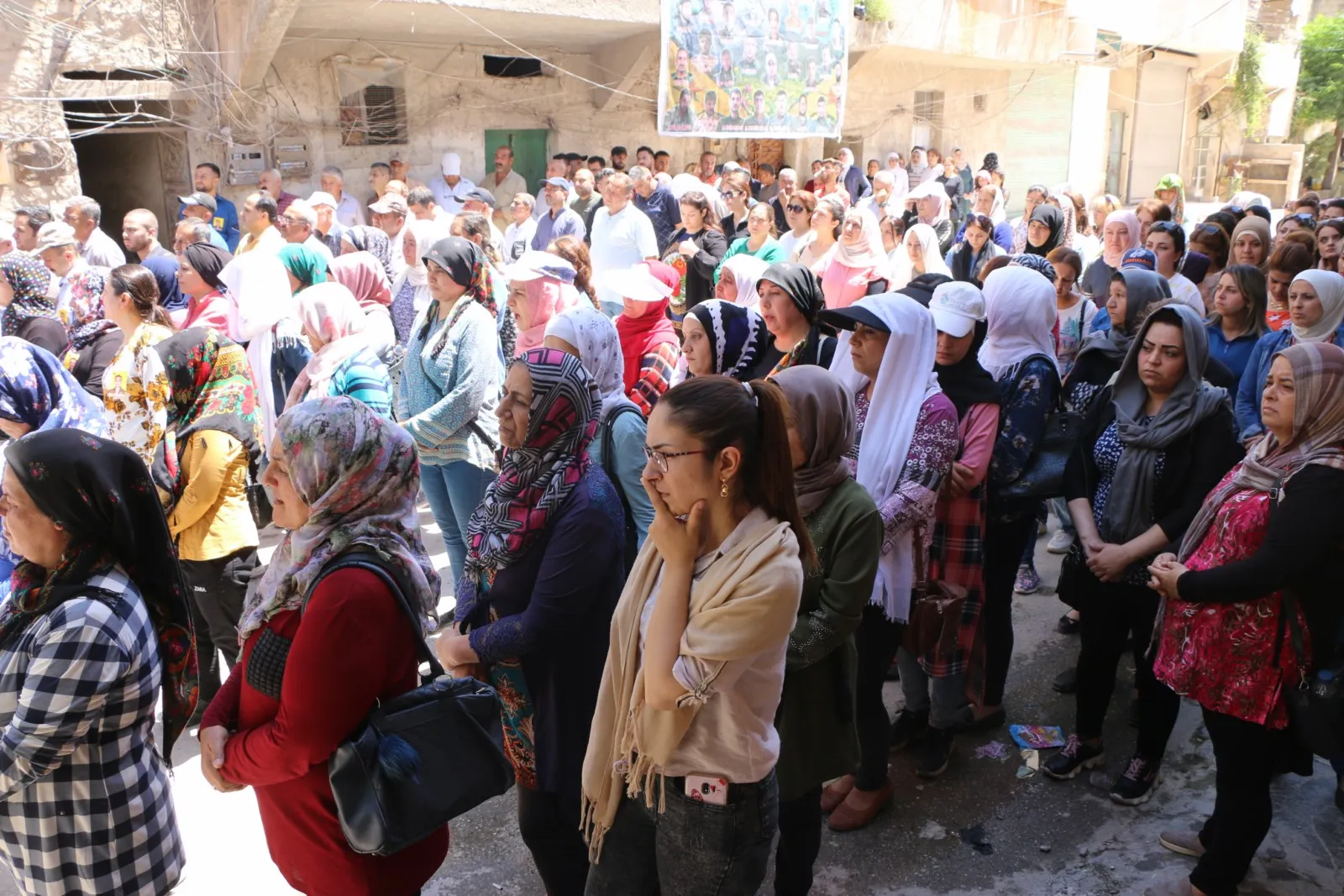 Şêniyên Şêxmeqsûd û Eşrefiyê sersaxî da malbata şehîd Cûdî Amanos