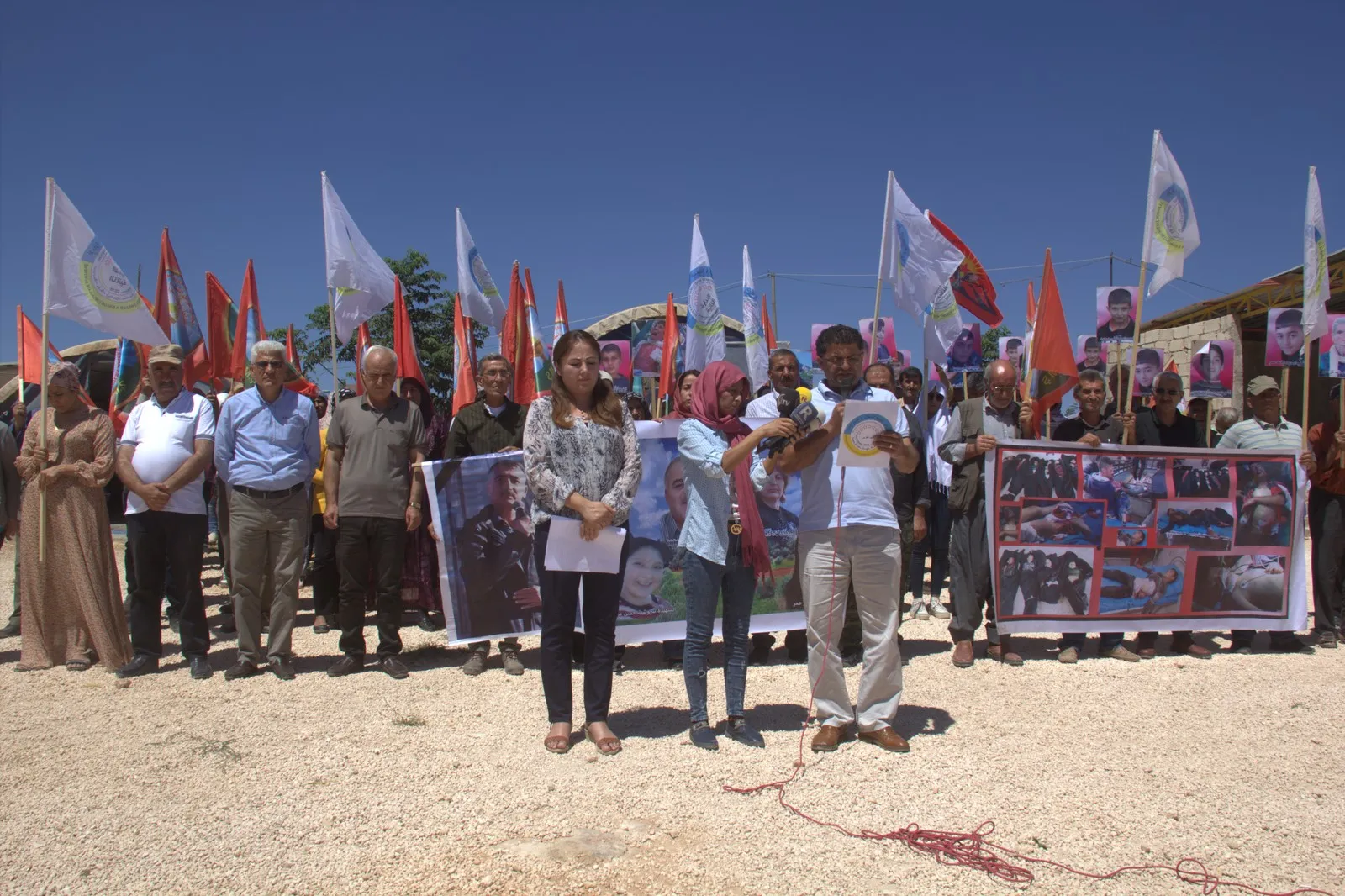 Rêveberiya Xweser a Efrînê: Bila civaka navneteweyî erka xwe ya exlaqî pêk bîne