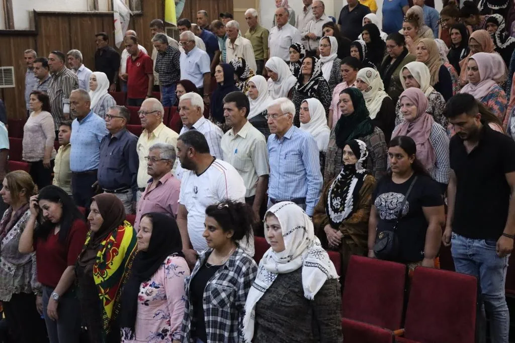 Şêniyên herêma Cizîrê şehîdên Berxwedana 14’ê Tîrmehê bi bîr anîn - HATE NÛKIRIN