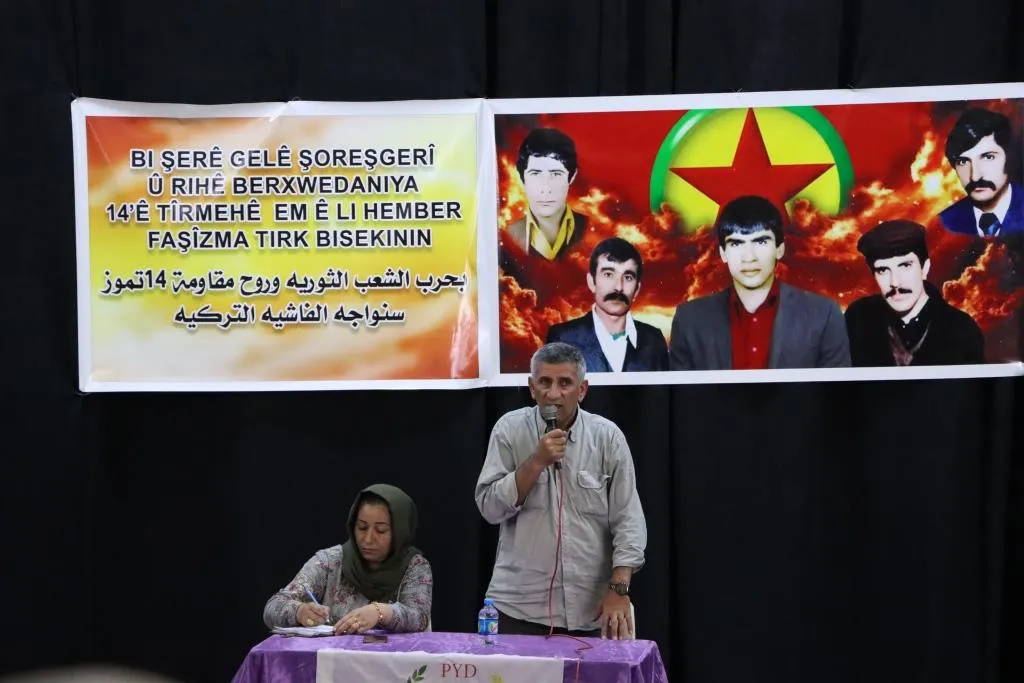Şêniyên herêma Cizîrê şehîdên Berxwedana 14’ê Tîrmehê bi bîr anîn - HATE NÛKIRIN