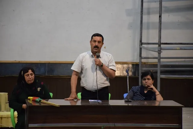 Şêniyên herêma Cizîrê şehîdên Berxwedana 14’ê Tîrmehê bi bîr anîn - HATE NÛKIRIN