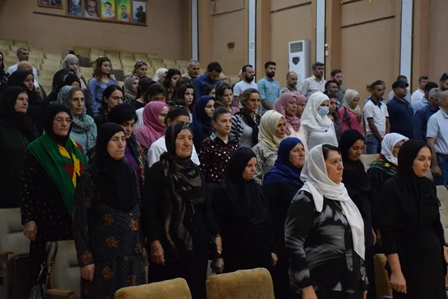 Şêniyên herêma Cizîrê şehîdên Berxwedana 14’ê Tîrmehê bi bîr anîn - HATE NÛKIRIN
