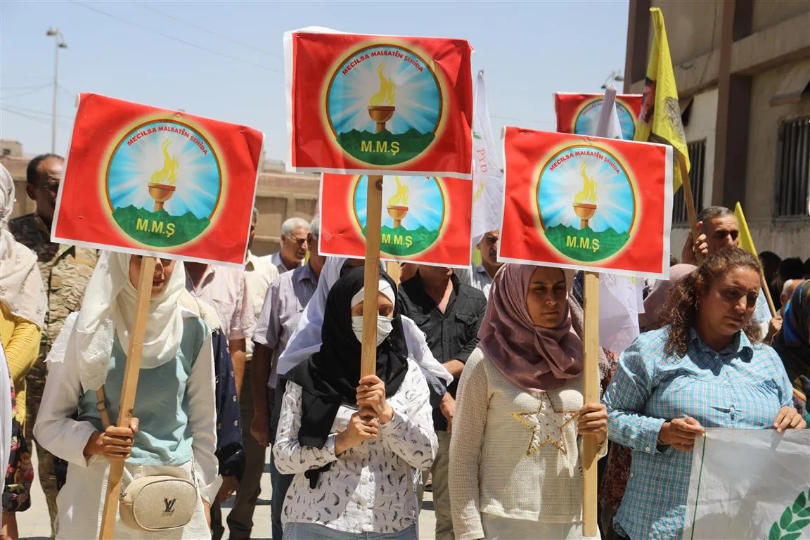 Şêniyên Hesekê êrişên dagirkeriya Tirk û Peymana Lozanê şermezar kirin