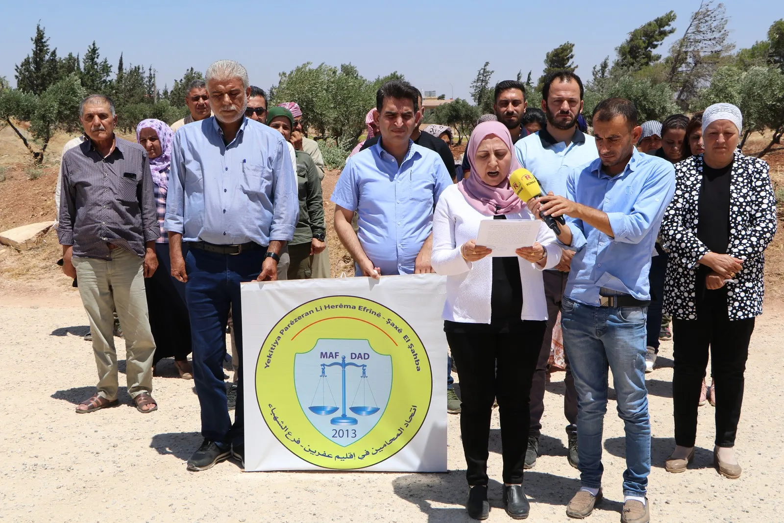 Li Şehbayê bi daxuyaniyan banga girtina qada hewayî li ber balafirên Tirkiyê hate kirin