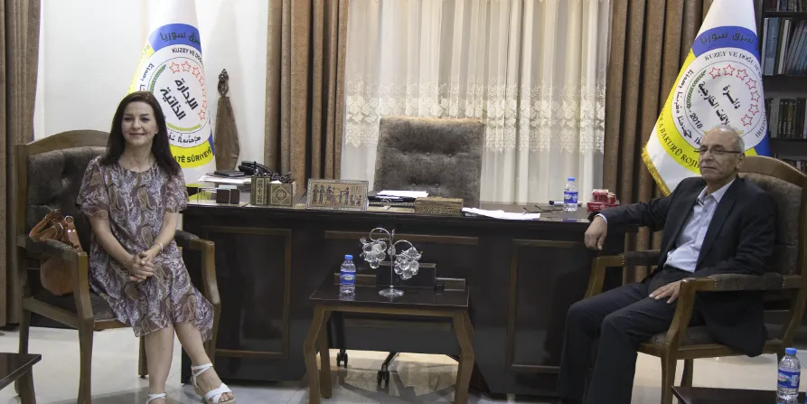 Şandeyeke Awisturyayê serdana Daîreya Têkiliyên Derve kir